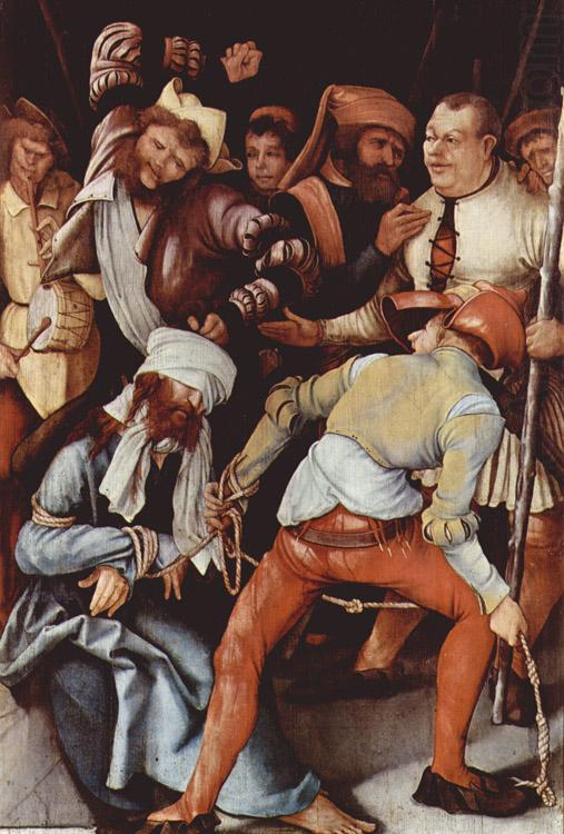 The Mocking of Christ (mk08), Matthias  Grunewald